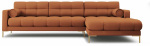Nurgadiivan Cosmopolitan Design Bali Neve 52, kuld v./telliskivi punane v., parem, 185 x 293 cm x 75 cm
