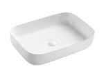Vannitoa kraanikauss Domoletti, 60 cm x 42 cm x 14 cm, valge v.