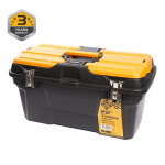 T&ouml;&ouml;riistakast Forte Tools MG-22, 58.2 cm x 23.4 cm x 31 cm, must v./kollane v.