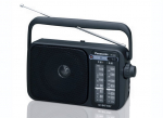 Raadiovastuv&otilde;tja Panasonic RF-2400DEG-K, must v.