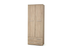Riidekapp Lima REG2, pruun v., 200 cm x 77 cm x 200 cm
