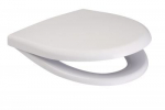 WC poti kaas Cersanit Duroplast, valge v., 52 cm x 28 cm