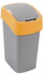 Pr&uuml;gikast Curver FlipBin, h&otilde;be v./kollane v., 10 l, 35 cm x 18.9 cm