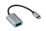Adapter i-Tec USB-C To VGA USB-C 3.1 male, VGA 15 pin female, 0.15 m, sinine v.