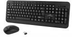 Juhtmevaba klaviatuuri ja hiire komplekt Esperanza Titanum Titanum TK109, EN, must v.