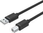 Juhe Unitek USB 2.0 A To USB B USB 2.0 A male, USB B male, 5 m, must v.