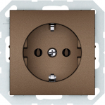 Pistikupesa Vilma QR1000 RP16-002-02, maandusega, mocha v.