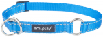 Kaelarihm koertele Amiplay Reflective, sinine, 350 - 500 mm x 20 mm, 35-50