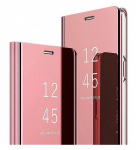 Telefoni &uuml;mbris Mocco Clear View Cover Case For Samsung Galaxy A42 5G, Samsung Galaxy A42 5G, roosa