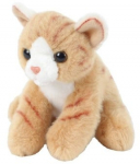 Pehme m&auml;nguasi Beppe Cat Ginger, beež v., 13 cm