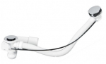 Sifoon vanni jaoks Besco Automatic With Overflow Chrome, 120 mm, kroom v.