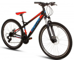 Jalgratas m&auml;gi- Goetze Cayman, 29 ", 19" raam, must v./punane v.