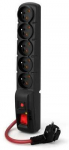 Pikendusjuhe Acar F5 Power, W2291, 3 x 1,5 mm&sup2;, 5 m, 5 pesa
