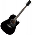 Elektroakustiline kitarr Ibanez PF15ECEBK, must