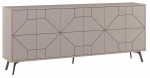 Kummut Kalune Design Dune 855DTE4234, hele pruun v., 77.4 cm x 184 cm x 35 cm