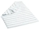 Vannitoa p&otilde;randamatt Foutastic Striped Terry 581CAN1523, valge v./tumehall v., 90 cm x 60 cm