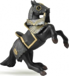 M&auml;ngukujuke Papo Knight Armour Horse 401336, 14 cm, kuldne v./must v.
