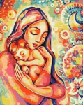 Maalimine numbrite j&auml;rgi In An Embrace, mitmev&auml;rviline