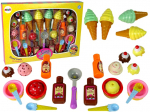 M&auml;nguk&ouml;&ouml;gi tarbed, maiustuste komplekt Lean Toys Cake Series Sweet Treats, mitmev&auml;rviline