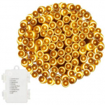 J&otilde;ulutuled Springos CL0171, 0.9 m, kollane v., 120 LED, Valge v.