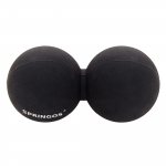 Massaažipall Springos, must, 6.5 cm