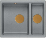 K&ouml;&ouml;givalamu Quadron Logan 150, graniit, 56 cm x 46 cm x 22 cm, h&otilde;be v./vask v.