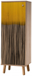 Kingakapp Kalune Design Vegas S 931, tamm v./kollane v., 38 cm x 50 cm x 135 cm