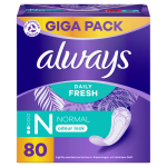 Pesukaitsmed Always Dailies Normal Fresh & Protect, 80 tk