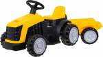Laste elektriline traktor Ramiz TR1908T, kollane v.