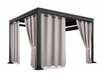 Paviljoni kardin ZMOC-01, 150 cm x 220 cm, liivakarva pruun v.