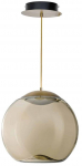 Valgusti rippuv AZzardo Helena A, LED, 3000 &deg;K, 1 x 21 W, must v.