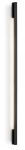 Valgusti seinale Argon Asse 8054, LED, 3000 &deg;K, 1 x 15 W, must v.