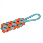 M&auml;nguasi koerale, k&ouml;is Springos PA0283, 29 cm, &Oslash; 5 cm, oranž v./helesinine v.