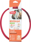 Kaelarihm koertele Zolux Bivouak, punane, 600 mm x 10 mm, M/L