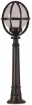Vabalt seisev v&auml;lisvalgusti Opviq BSU-68080-BSY-M4-B, 60W, E27, IP65, must v., 23 cm x 100 cm