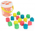 Vormi sorteerija Miniland Bucket & Forms, mitmev&auml;rviline