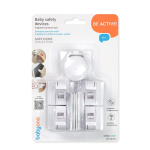 Magnetiline lukk BabyOno 1577, 12.5 cm, valge v., 4 tk