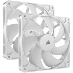 Ventilaator Corsair RS140, 14 cm, valge v., 2 tk