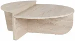 Kohvilaud Nordure Orion, pruunikas v., 90 cm x 90 cm x 35 cm