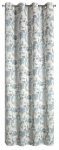 P&auml;evakardin Emera, sinine v./valge v./hall v., 140 cm x 250 cm