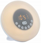 &Auml;ratuskell InnovaGoods Sunrise, valge v., 16 cm x 9 cm, 16 cm