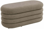 Tumba Akord Furniture Factory Puffo Teddy, mocha v., 100 cm x 42 cm x 42 cm
