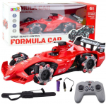 Rc auto Lean Toys Formula, punane v.