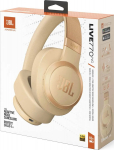 Juhtmeta k&otilde;rvaklapid JBL Live 770NC, liivakarva pruun v.