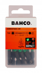 L&ouml;&ouml;kkruvikeeraja otsikud, komplekt Bahco 66IM/50T20C-10P, T20, 50 mm, 1/4"