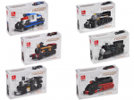 Konstruktor Mini Train, 77 tk, (v&auml;rv/disain valitakse juhuslikult)