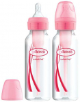 Pudelite komplekt Dr. Browns Options+, 250 ml, 0 kuud, roosa v.