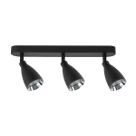 Valgusti lagi Light Prestige Campana, GU10, 3 x 8 W, must v.