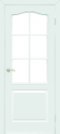 Siseukseleht raam Domoletti Classic G, universaalne, valge v., 200 x 70 x 4 cm