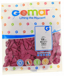 &Otilde;hupallide komplekt ovaalsed Gemar Classic AM50/64, fuksia (magenta) v., 100 tk